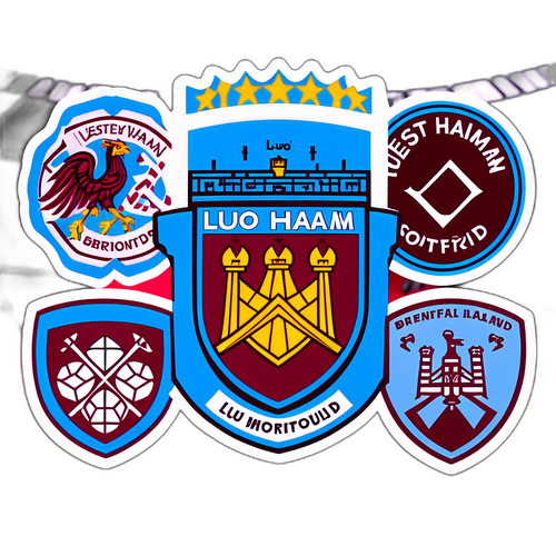 Futisliima West Ham ja Brentford logoilla