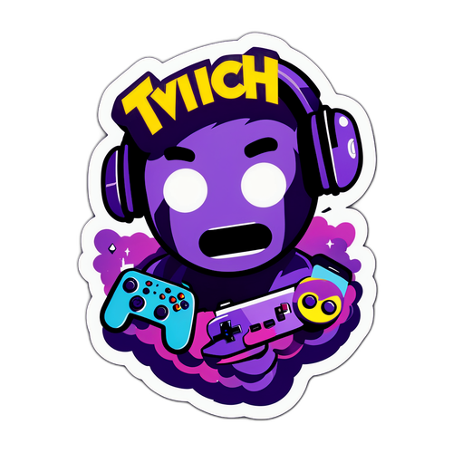 Twitch logó játékkarakterekkel