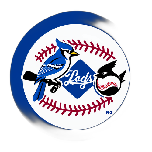 Sticker ng Labanan ng Dodgers at Blue Jays