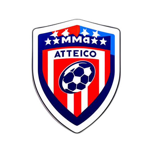 Atletico Madrid Emblemklistermärke