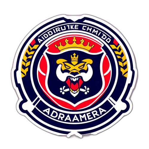 Sticker zur Unterstützung von Admira