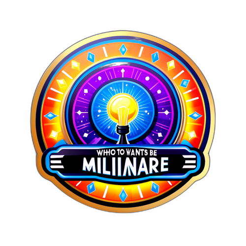 Retro 'Who Wants to Be a Millionaire' Sticker