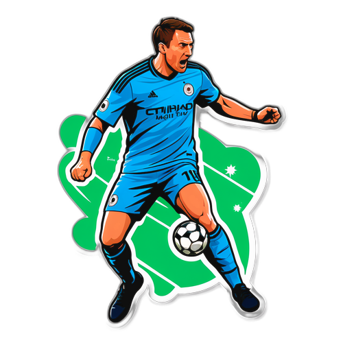Actionfyldt sticker af Martin Erlic