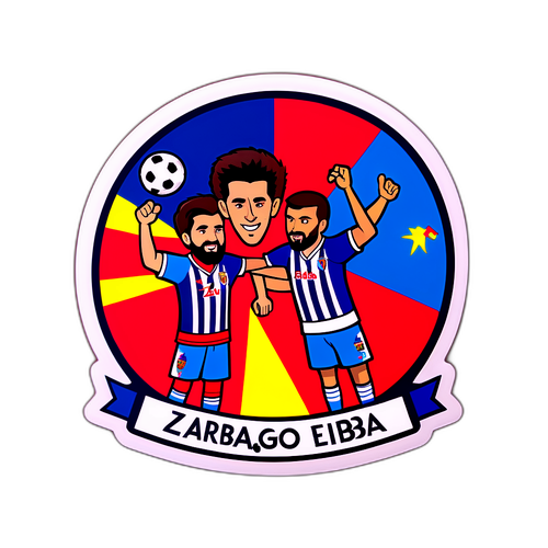Sticker ya Ushindani kati ya Penzi la Zaragoza na Eibar