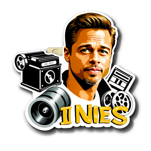 Brad Pitt i Fokus: En Magisk Design med Ines de Ramon!