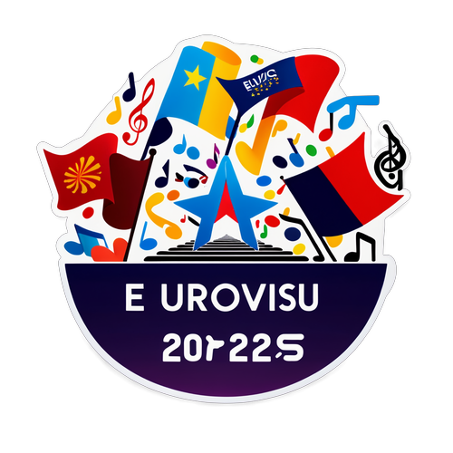 Leikkisä esitys Euroviisuista 2025