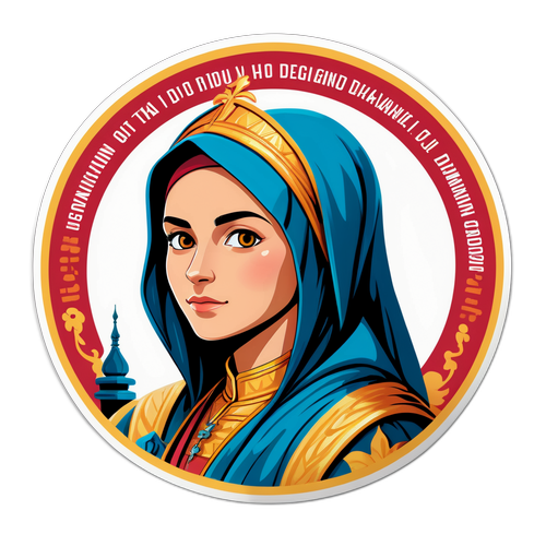 Sticker cu mesaj inspirațional