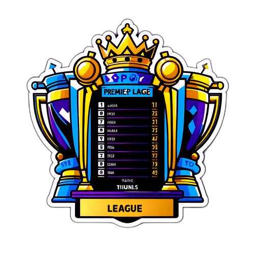 Sticker ya Mifano ya Kombe la Premier League