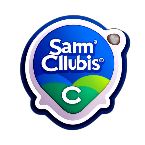 现代山姆俱乐部贴纸设计