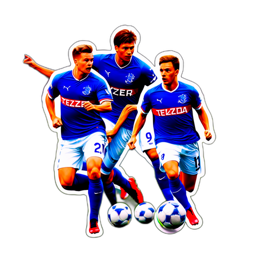 Meci imaginar între Rangers și Viktoria Plzeň