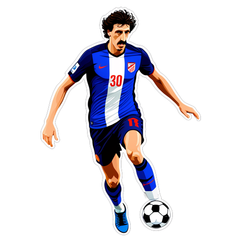 Stefan Savic'in Futbol Tutkusunu Yansıtan Dinamik Sticker ile Enerjini Yükselt!