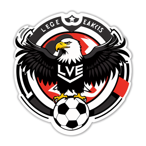 Beşiktaş Eagles Logo Sticker