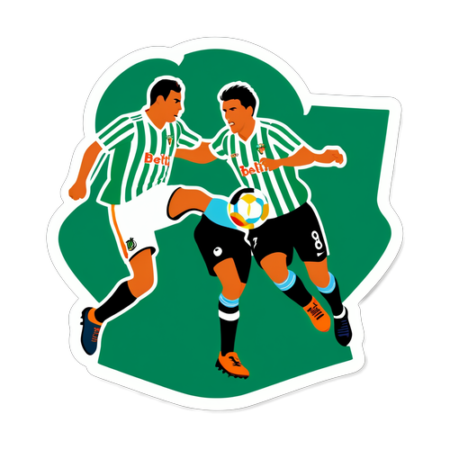 Spannende Spielsituation zwischen Betis und Valencia