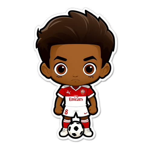 Hình ảnh Chibi của cầu thủ Arsenal