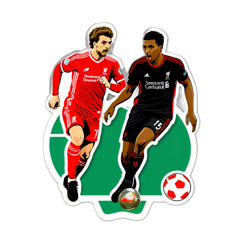 Sticker meci fotbal Liverpool FC vs Bayern Munich