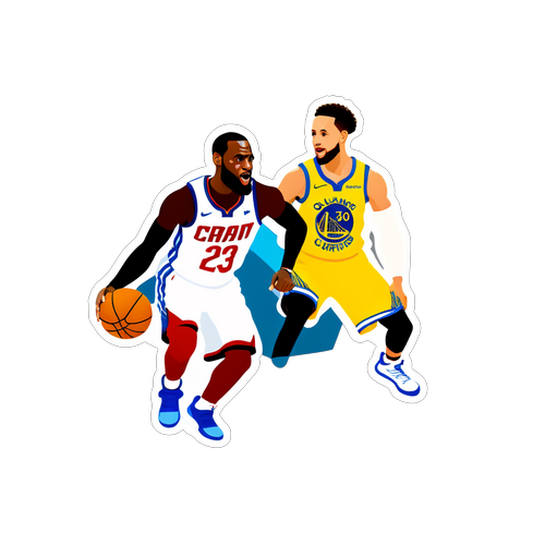 LeBron og Curry Goes Head-to-Head! Den Episke Basketball Finale, Du Ikke Må Gå Glip Af!