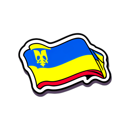 Steun Oekraïne Sticker