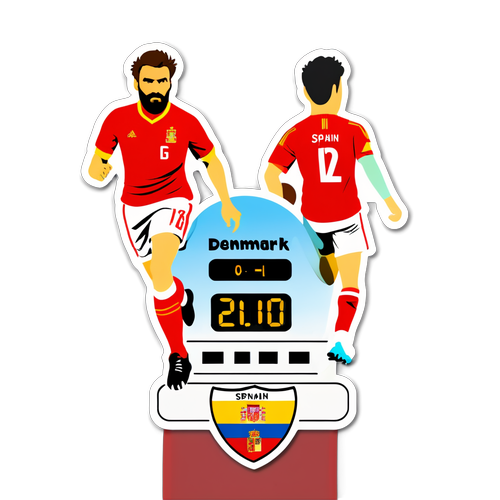 Match Épique : Danemark contre Espagne