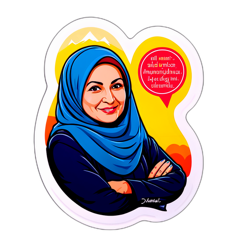 Güçlü Liderlik Mesajları Sticker