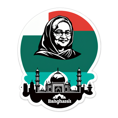 Stolthed i Bangladesh: Klistermærket der Fanger Sheikh Hasina og Nationens Sjæl!