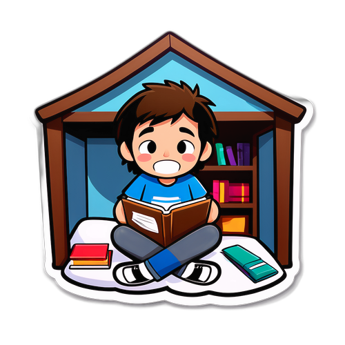 空巢大学新生情感贴纸