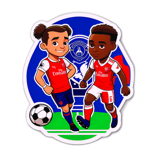 Sticker ya Michezo: Vichekesho vya Everton na Arsenal