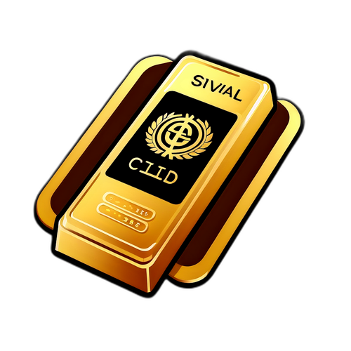 Biểu Tượng Tiền Tệ Toàn Cầu Kết Hợp Vàng