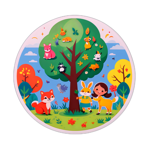 עיצוב שמח של נואה איתיאל נטעת עץ