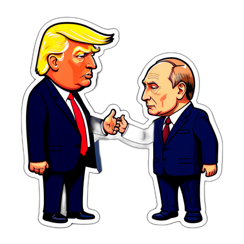 Fiktives Treffen zwischen Donald Trump und Wladimir Putin