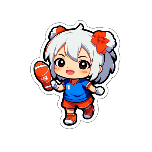 月今井を応援するかわいいキャラクター