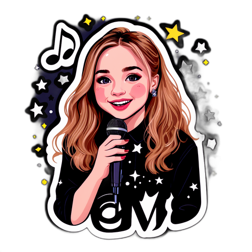 Adesivo giocoso di Sabrina Carpenter