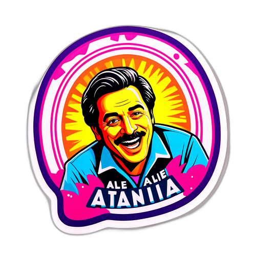 Aile Arasında Komedi Sticker Tasarımı