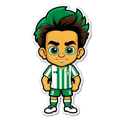Real Betis Sevilla Mascotte Sticker