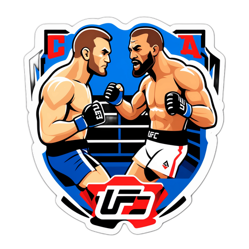 經典UFC對戰回顧貼紙