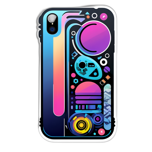 Stiker Moden untuk Apple iPhone 17