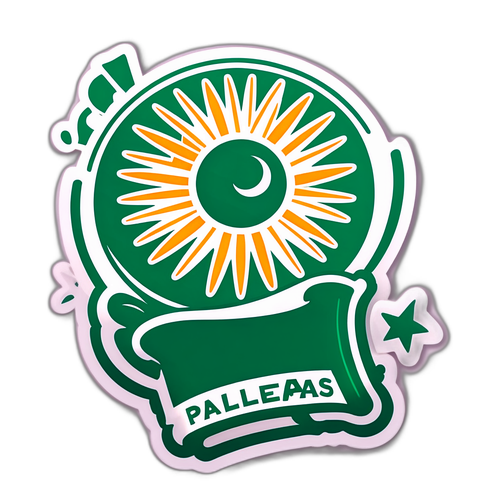 Adesivo da Paixão pelo Palmeiras