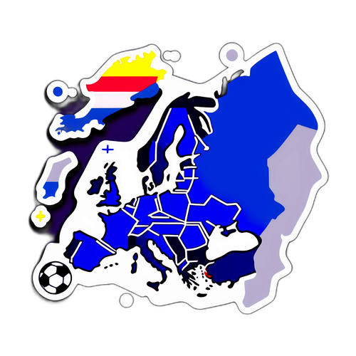 Europa VM-kval Fotbollssticker