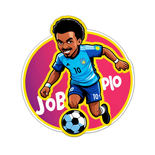 जोआओ पेड्रो फुटबॉल स्टिकर