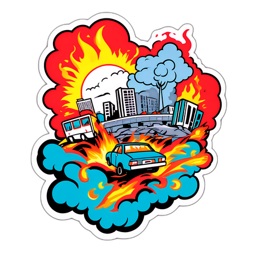 德黑兰街头的爆炸后果