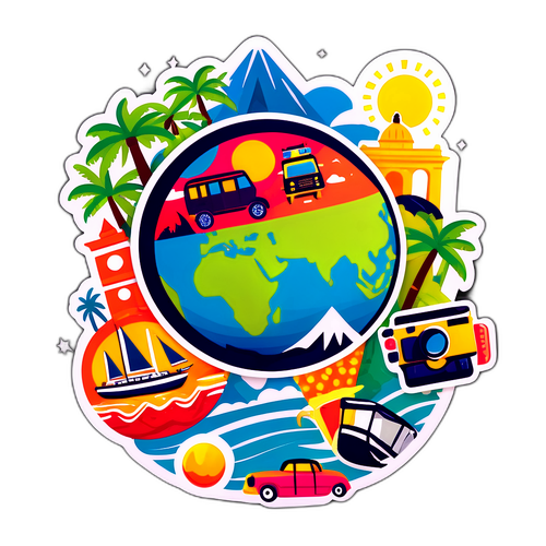 Adesivo Viaggio Martedì