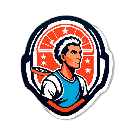 Sticker cu logo-ul Cincinnati Open