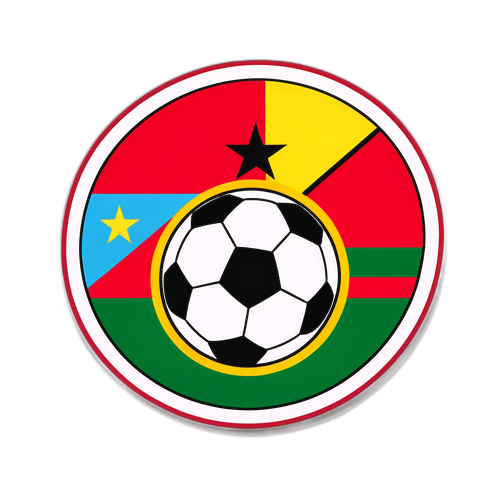 Sticker ya Mpira wa Miguu