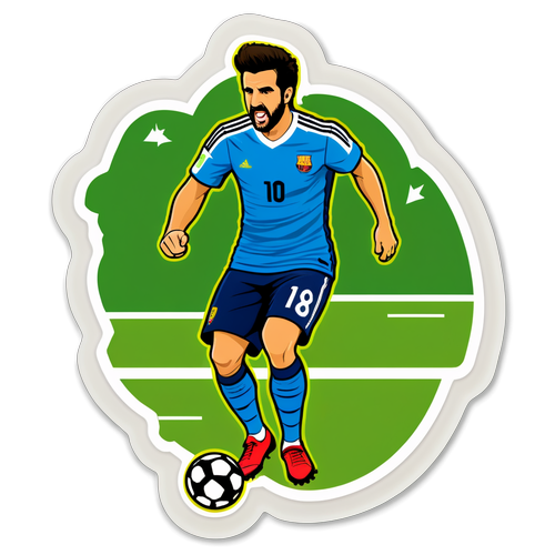 Adesivo Motivazionale sul Calcio