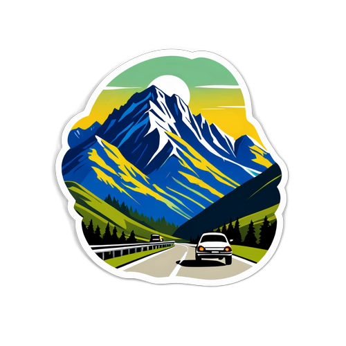 Peisaj montan pe Transfăgărășan