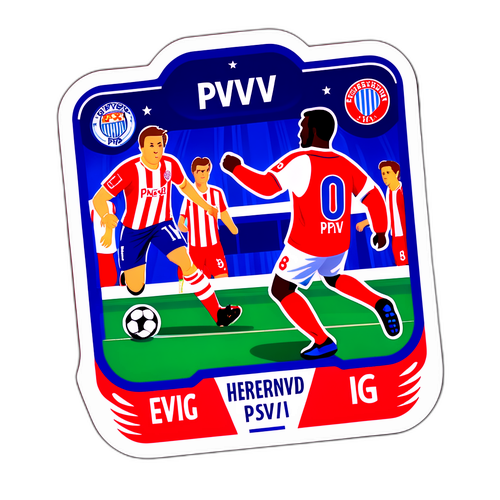 पीएसवी और हीरेनवेन के बीच गर्मागर्म फुटबॉल मैच