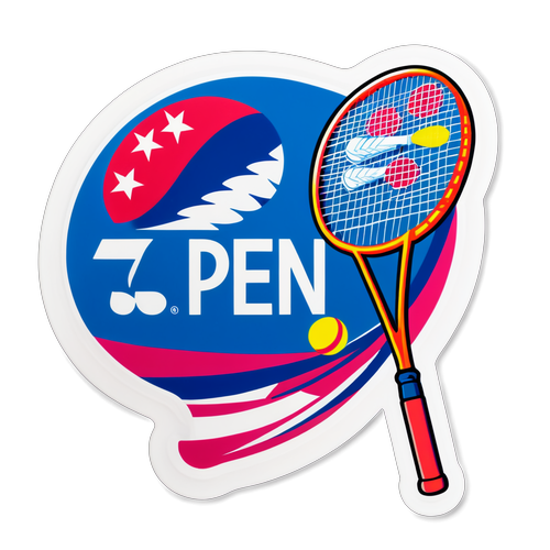 Stiker Promosi Malaysia Open 2025