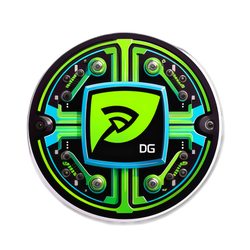 Teknologisk klistermærke inspireret af Nvidias innovativitet