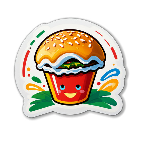 Sticker voor Prosus met Just Eat Takeaway