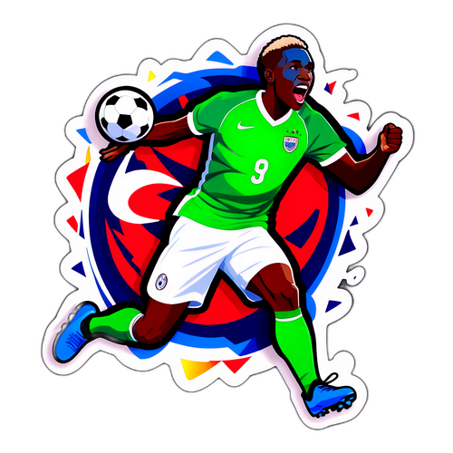 Dinamik Tasarım: Osimhen'in Gol Sevinci