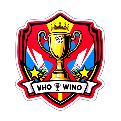 Sticker cu trofeul Supercupei spaniole